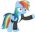 Size: 10400x9840 | Tagged: safe, artist:blackgryph0n, artist:dasprid, artist:racefox, artist:sebisscout1997, edit, rainbow dash, g4, 50's fashion, 50s, absurd resolution, clothes, female, greaser, jacket, leather jacket, rainbow dash always dresses in style, simple background, solo, transparent background, vector