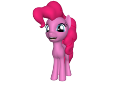 Size: 1200x900 | Tagged: safe, pinkie pie, earth pony, pony, ponylumen, g4, 3d, cute, cute face, female, mare, smiling, solo