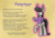 Size: 1000x700 | Tagged: safe, artist:heir-of-rick, octavia melody, original species, ponytaur, anthro, miss pie's monsters, g4, anthro centaur, big ears, clothes, comic sans, purple eyes, raised hoof, shirt, simple background, species swap, standing, text, yellow background