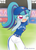 Size: 717x1008 | Tagged: safe, artist:howxu, sonata dusk, equestria girls, g4, baseball, canada, cute, female, marÿke hendrikse, mlb, solo, sonatabetes, toronto, toronto blue jays