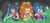 Size: 1023x462 | Tagged: safe, artist:queentigrel, adagio dazzle, aria blaze, sonata dusk, equestria girls, g4, evil smile, female, gem, grin, negative energy, scene interpretation, siren gem, sleeveless, smiling, the dazzlings, trio, welcome to the show