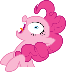 Size: 6000x6529 | Tagged: safe, artist:dasprid, pinkie pie, g4, party pooped, .svg available, absurd resolution, female, simple background, solo, transparent background, vector