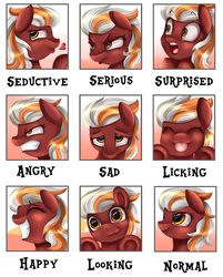 Size: 2350x2927 | Tagged: safe, artist:pridark, oc, oc only, emotions, heart, high res, solo