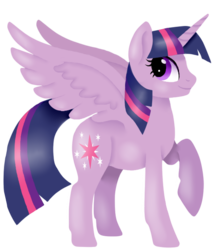 Size: 600x703 | Tagged: safe, artist:mini-mio, twilight sparkle, alicorn, pony, g4, female, mare, solo, twilight sparkle (alicorn)