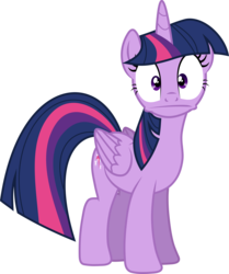 Size: 2509x3000 | Tagged: safe, artist:valadrem, twilight sparkle, alicorn, pony, g4, party pooped, :i, faic, female, high res, mare, simple background, solo, transparent background, twilight sparkle (alicorn), vector