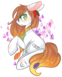 Size: 936x1150 | Tagged: safe, artist:starl, oc, oc only, oc:mili feathery, solo, underhoof