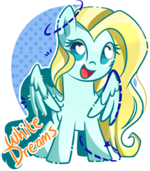 Size: 700x794 | Tagged: safe, artist:xwhitedreamsx, oc, oc only, oc:golden dust, pegasus, pony, heart eyes, simple background, smiling, solo, transparent background, wingding eyes