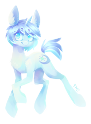 Size: 743x1003 | Tagged: safe, artist:veridianwolf, oc, oc only, oc:star frost, solo