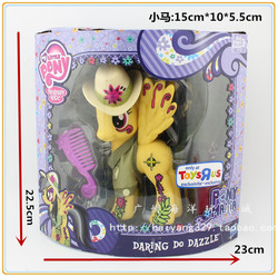 Size: 750x747 | Tagged: safe, daring do, pony, g4, applejack's hat, fashion style, female, hat, irl, package, photo, ponymania, solo, toy