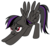 Size: 1200x1113 | Tagged: safe, artist:mishadash, oc, oc only, oc:mishadash, pegasus, pony, blank flank, gray mane, highlights, iwtcird, meme, recolor, red eyes, scrunchy face, solo