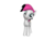 Size: 1200x900 | Tagged: safe, oc, oc only, oc:ember frost, earth pony, pony, ponylumen, 3d, cute, female, head tilt, looking at you, mare, smiling, solo, squee