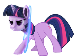 Size: 1600x1214 | Tagged: safe, artist:cottoncole, twilight sparkle, g4, dimension travel, female, fourth wall, portal, solo