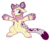 Size: 641x528 | Tagged: safe, artist:lulubell, fluttershy, big cat, snow leopard, g4, clothes, costume, cute, female, shyabetes, simple background, solo, transparent background