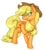 Size: 1700x1900 | Tagged: safe, artist:monnarcha, applejack, earth pony, pony, g4, female, simple background, solo, transparent background