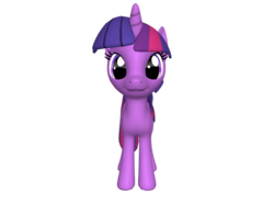 Size: 1200x900 | Tagged: safe, twilight sparkle, pony, unicorn, ponylumen, g4, 3d, female, looking at you, mare, solo