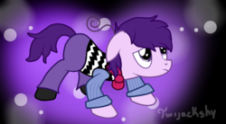Size: 1024x565 | Tagged: safe, artist:twijackshy, fear (inside out), inside out, pixar, ponified