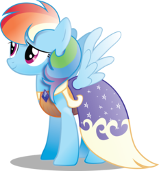Size: 3041x3282 | Tagged: safe, artist:infinitewarlock, rainbow dash, g4, clothes, dress, female, gala dress, high res, simple background, solo, transparent background, vector