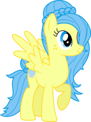 Size: 2244x3001 | Tagged: safe, artist:ebontopaz, oc, oc only, oc:citrus jewel, pegasus, pony, high res, simple background, solo, transparent background, vector