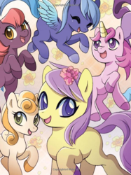 Size: 590x788 | Tagged: safe, artist:lindsay cibos, oc, oc only, book, little pony drawing book, merchandise