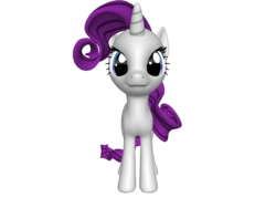 Size: 1200x900 | Tagged: safe, rarity, pony, unicorn, ponylumen, g4, 3d, female, looking at you, mare, solo