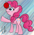 Size: 616x629 | Tagged: safe, artist:laptopbrony, pinkie pie, g4, ball, cute