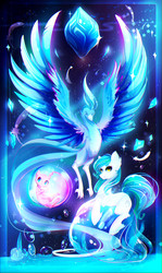 Size: 1922x3222 | Tagged: safe, artist:koveliana, oc, oc:sibby, articuno, mew, chromatic aberration, color porn, crossover, novosibirsk, pokémon, russia, sibbronycon