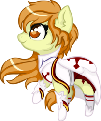 Size: 5272x6308 | Tagged: safe, artist:ziricorn, pony, absurd resolution, asuna, asuna yuuki, chibi, clothes, looking up, ponified, solo, sword art online