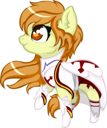 Size: 5272x6308 | Tagged: safe, artist:ziricorn, pony, absurd resolution, asuna, chibi, clothes, looking up, ponified, solo, sword art online, yuuki asuna