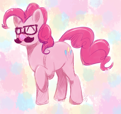 Size: 1383x1301 | Tagged: safe, artist:goatthekid, pinkie pie, g4, female, solo