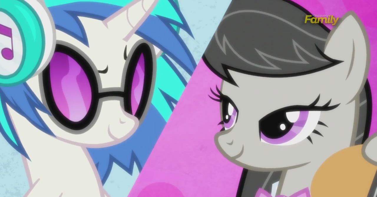 Safe Screencap Dj Pon Octavia Melody Vinyl Scratch G