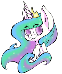 Size: 933x1106 | Tagged: safe, artist:kittykatkay, princess celestia, g4, female, solo