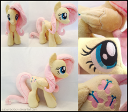 Size: 1024x896 | Tagged: safe, artist:auburnborbon, fluttershy, g4, irl, photo, plushie, solo