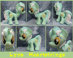 Size: 1600x1280 | Tagged: safe, artist:emberfall0507, lyra heartstrings, g4, irl, photo, plushie, solo