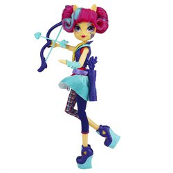 Size: 1500x1500 | Tagged: safe, sour sweet, equestria girls, g4, my little pony equestria girls: friendship games, arrow, bow (weapon), bow and arrow, crystal prep academy, crystal prep shadowbolts, female, solo, weapon