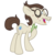 Size: 2500x2500 | Tagged: safe, artist:cheezedoodle96, gizmo, earth pony, pony, g4, .svg available, acne, bowtie, bucktooth, eyes closed, facial hair, glasses, high res, hoof on chest, male, moustache, simple background, solo, stallion, svg, transparent background, vector