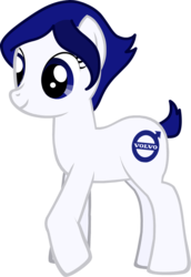 Size: 887x1291 | Tagged: safe, artist:nsdrift, oc, oc only, oc:volvo mare, solo, volvo