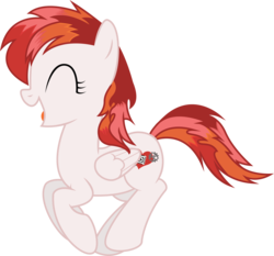 Size: 3304x3083 | Tagged: safe, anonymous artist, artist:owlisun, oc, oc only, oc:jessy heartfire, pony, cute, happy, high res, simple background, solo, transparent background, vector