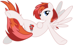Size: 3223x2000 | Tagged: safe, anonymous artist, artist:owlisun, oc, oc only, oc:jessy heartfire, pegasus, pony, female, flying, high res, mare, simple background, solo, transparent background, vector