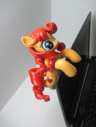 Size: 3456x4608 | Tagged: safe, artist:earthenpony, oc, oc only, oc:bing, commission, craft, irl, photo, sculpture, solo