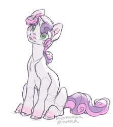 Size: 667x748 | Tagged: safe, artist:torrentpelt, sweetie belle, g4, female, solo