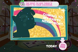 Size: 960x640 | Tagged: safe, screencap, spike, g4, my little pony friendship celebration cutie mark magic, game, pun