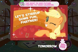 Size: 960x640 | Tagged: safe, applejack, g4, my little pony friendship celebration cutie mark magic, female, game, solo