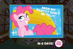 Size: 960x640 | Tagged: safe, pinkie pie, g4, my little pony friendship celebration cutie mark magic, female, game, solo