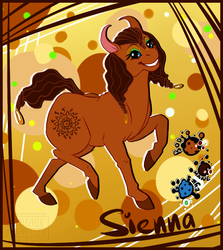 Size: 820x920 | Tagged: safe, artist:hengebellika, oc, oc only, oc:sienna, earth pony, pony, adoptable, marwari, solo