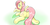 Size: 1280x642 | Tagged: safe, artist:fromamida, fluttershy, pegasus, pony, g4, blushing, butt, featureless crotch, female, flutterbutt, looking back, lying down, mare, plot, prone, solo, spread wings, underhoof