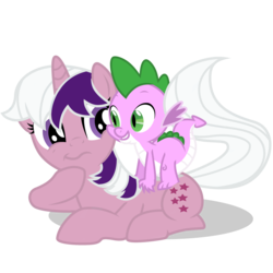 Size: 3000x3000 | Tagged: safe, artist:symphonyhope, spike, twilight, g1, g4, g1 to g4, generation leap, high res