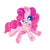 Size: 900x900 | Tagged: safe, artist:ipun, pinkie pie, earth pony, pony, g4, colored pupils, cute, diapinkes, female, heart, heart eyes, mare, open mouth, simple background, solo, transparent background, wingding eyes