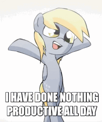 Size: 547x652 | Tagged: safe, artist:alfa995, derpy hooves, pegasus, pony, ponies: the anthology 3, g4, animated, cute, derpabetes, female, frame by frame, i have done nothing productive all day, image macro, loop, macross frontier, mare, meme, nyan, nyan nyan dance, parody, solo, spin, spinning