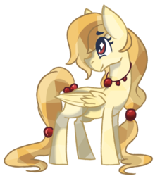 Size: 1024x1081 | Tagged: safe, artist:ashtrol, oc, oc only, oc:alice goldenfeather, crystallized, solo