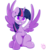 Size: 1087x1180 | Tagged: safe, artist:shadowhulk, twilight sparkle, alicorn, pony, g4, cute, female, looking at you, mare, simple background, smiling, solo, spread wings, transparent background, twiabetes, twilight sparkle (alicorn), wings